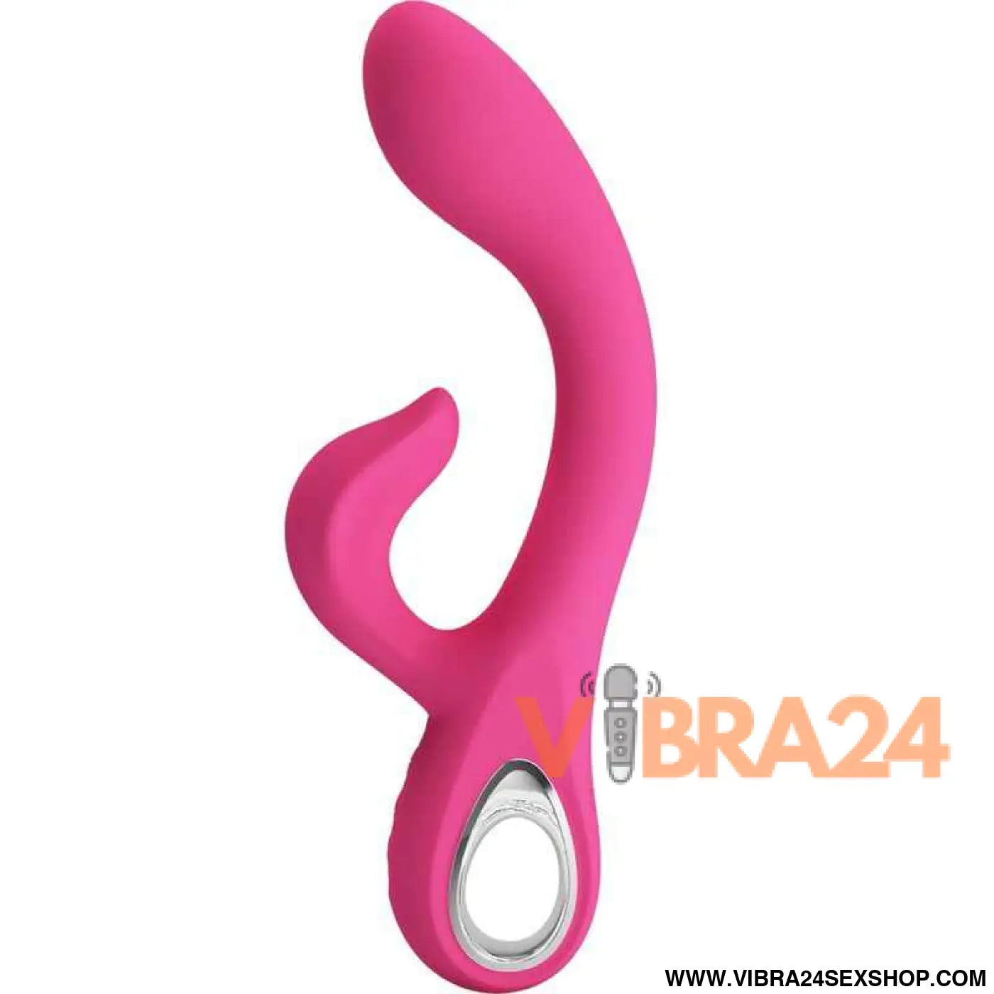 PRETTY LOVE - FRITZ RABBIT VIBRADOR 12 VIBRAÇÕES ROSA