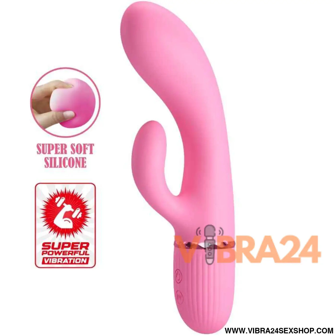 PRETTY LOVE - MARSKI RABBIT VIBRADOR E PONTO G ROSA