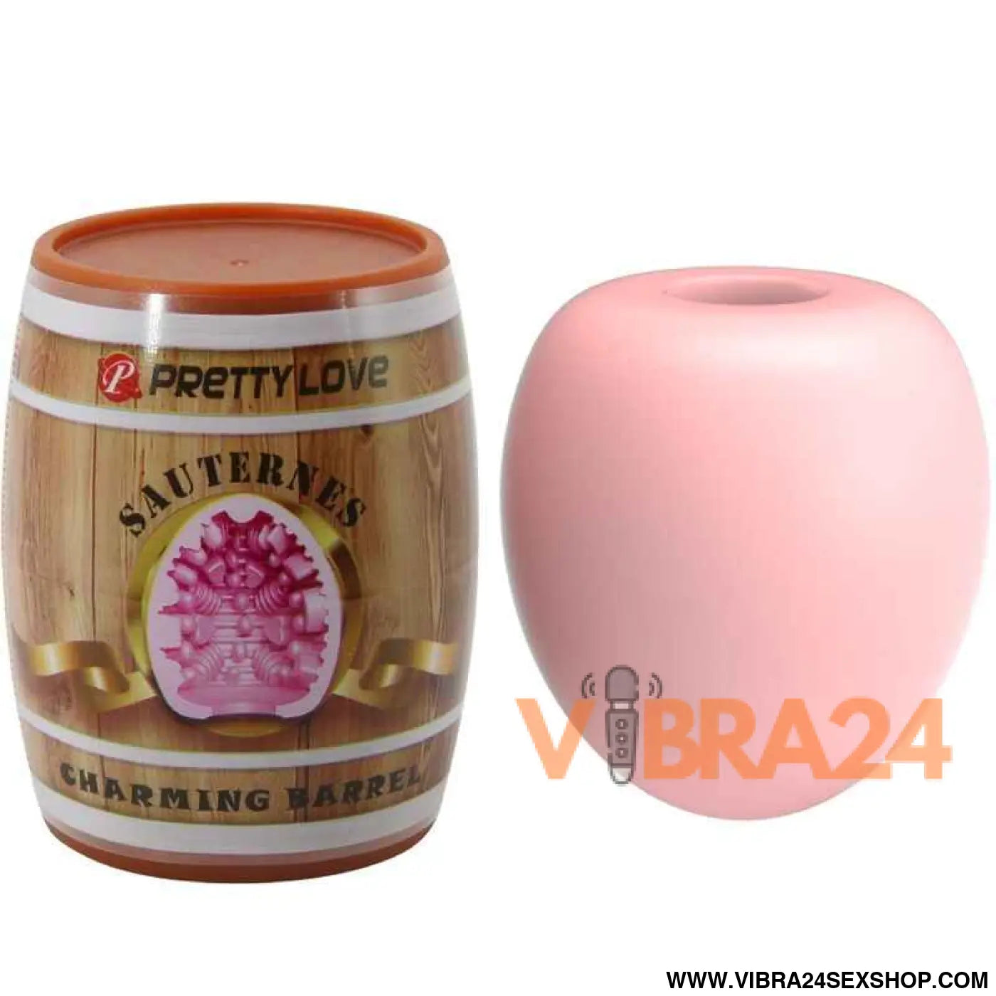 PRETTY LOVE - MASTURBADOR MASCULINO OVO ROSA MODELO 2