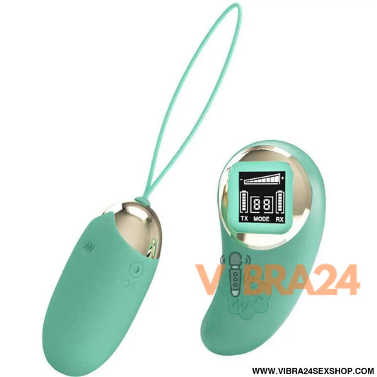 PRETTY LOVE - MINA DE OVOS VIBRANTES CONTROLE REMOTO VERDE