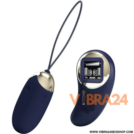 PRETTY LOVE - OVO VIBRANTE MINA CONTROLE REMOTO AZUL