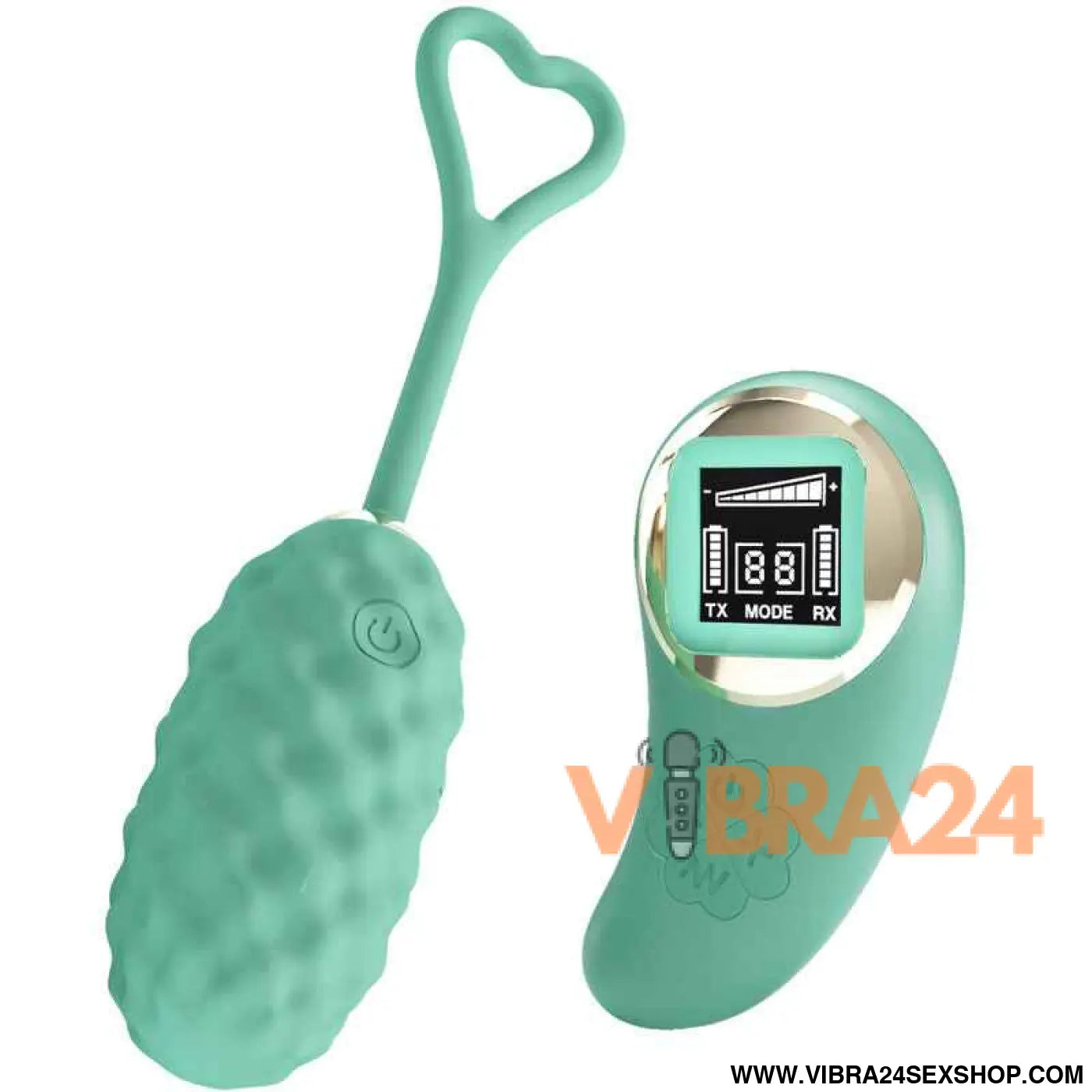 PRETTY LOVE - OVO VIBRATÓRIO DE CONTROLE REMOTO VIVIAN GREEN