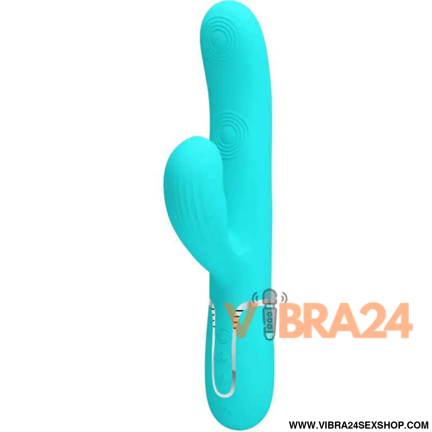 PRETTY LOVE - PERLITA MULTIFUNO 3 EM 1 VIBRADOR G-SPOT AQUA VERDE