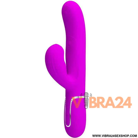 PRETTY LOVE - PERLITA MULTIFUNO 3 EM 1 VIBRADOR G-SPOT VIOLETA