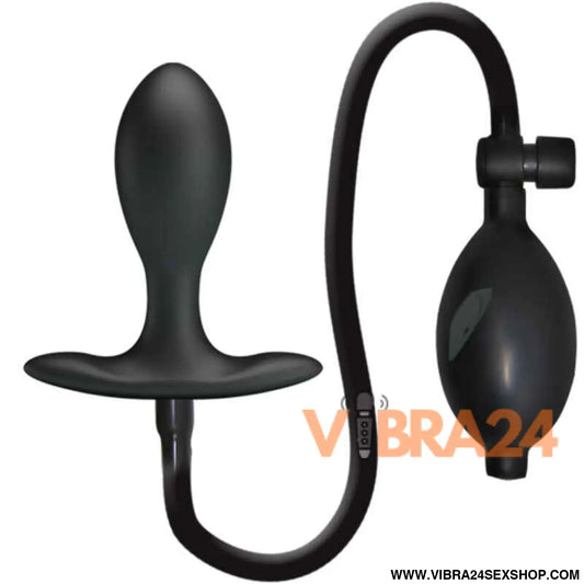 PRETTY LOVE - PLUG ANAL INFLÁVEL PRETO