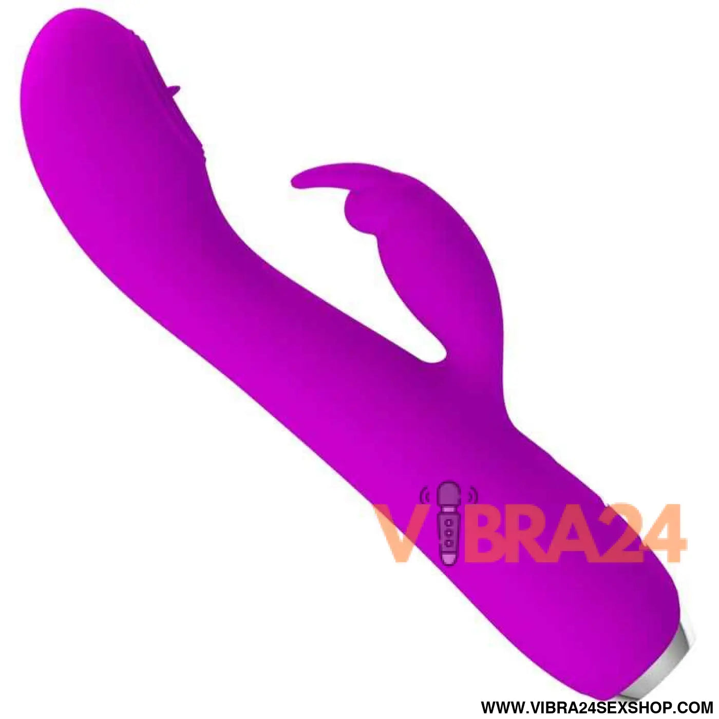 PRETTY LOVE - RACHEL VIBRADOR RECARREGÁVEL COM VENTOSA ROXA