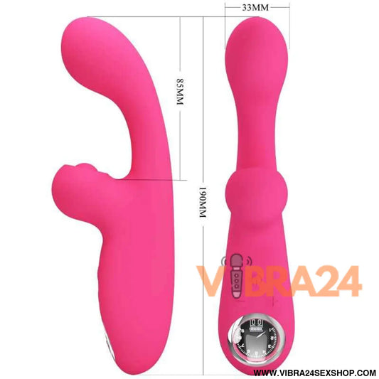 PRETTY LOVE - SKYLAR VIBRADOR ESTIMULADOR ROSA