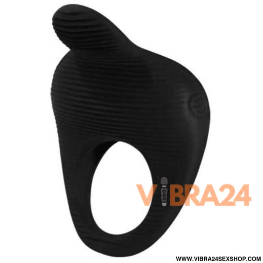 PRETTY LOVE - THIMBLE ANEL VIBRADOR PRETO