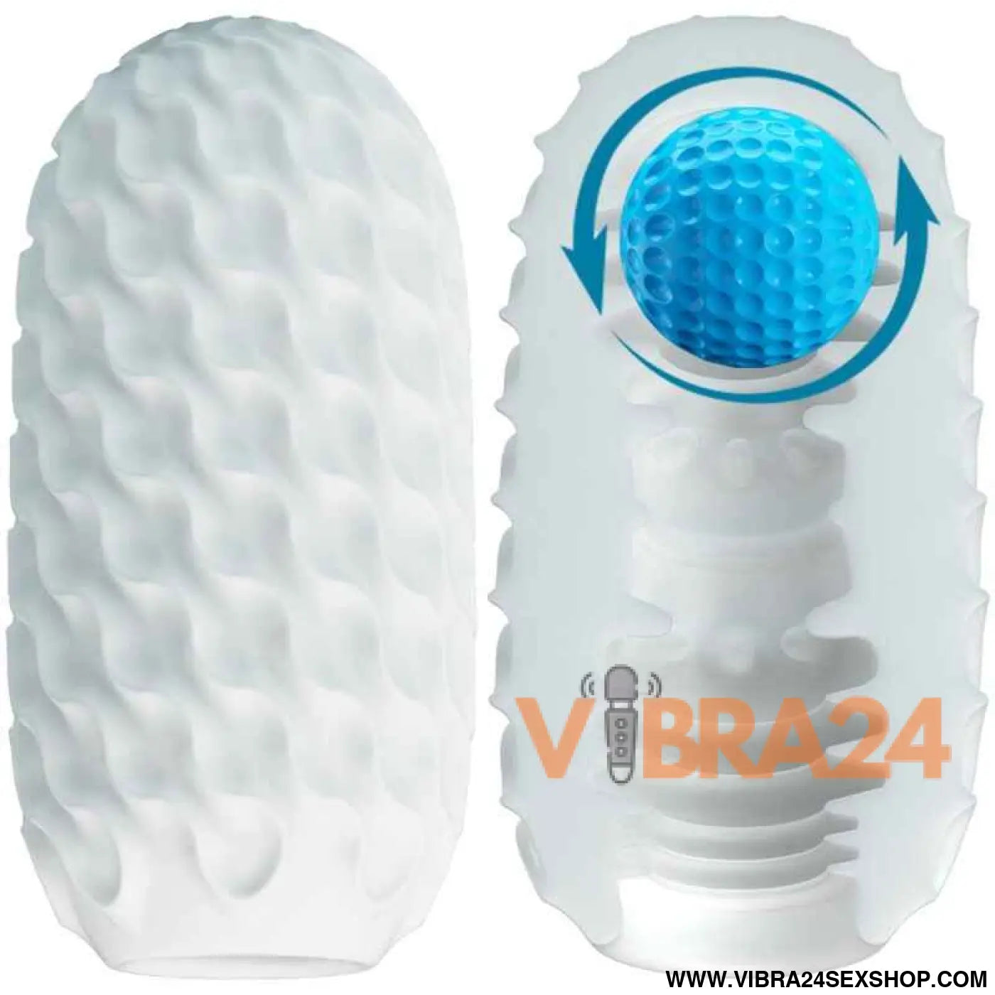 PRETTY LOVE - VENUS X MASTURBADOR MASCULINO MODELO 3 BRANCO