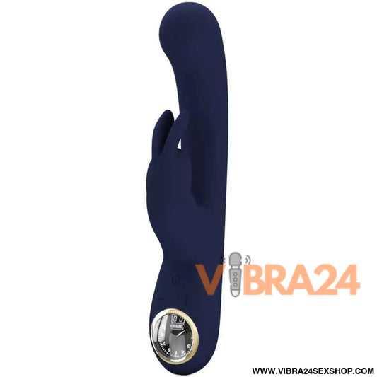 PRETTY LOVE - VIBRADOR DE COELHO LAMAR E PONTO G AZUL
