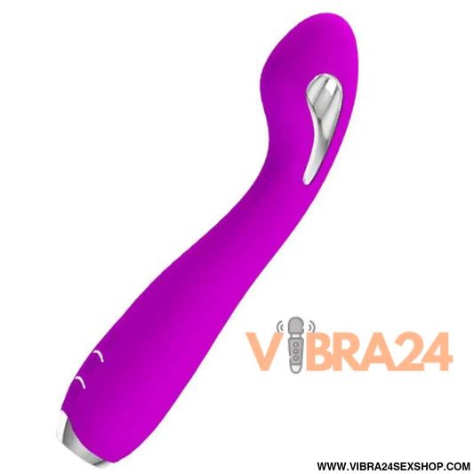 PRETTY LOVE - VIBRADOR DE ELETROCHOQUE RECARREGVEL HECTOR - ROXO IMPERMEVEL