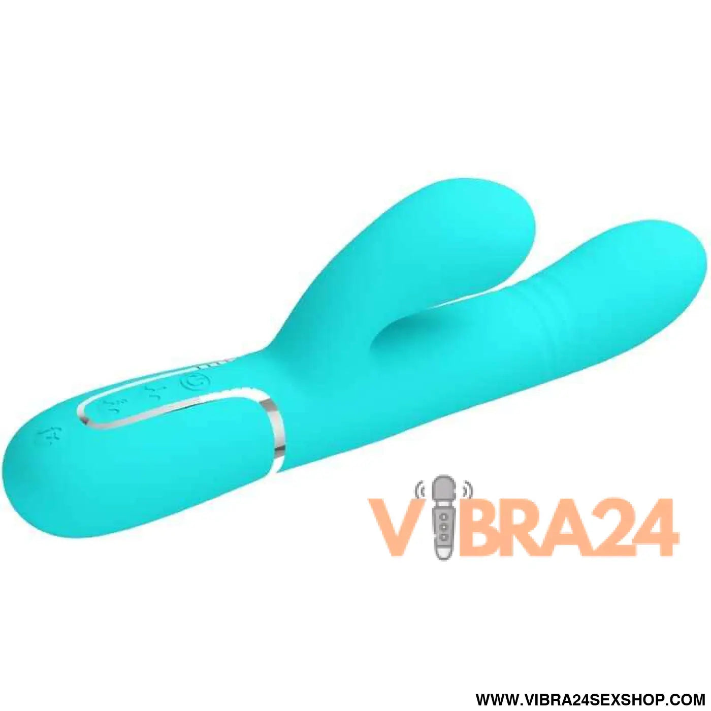 PRETTY LOVE - VIBRADOR MULTIFUNÇÃO G-SPOT AQUA VERDE