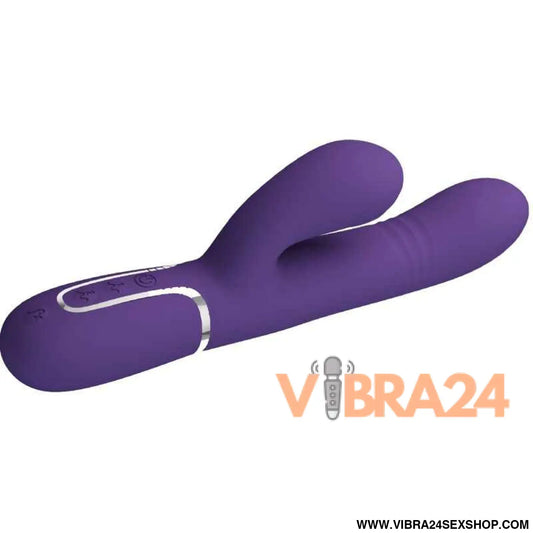 PRETTY LOVE - VIBRADOR MULTIFUNÇÃO G-SPOT ROXO