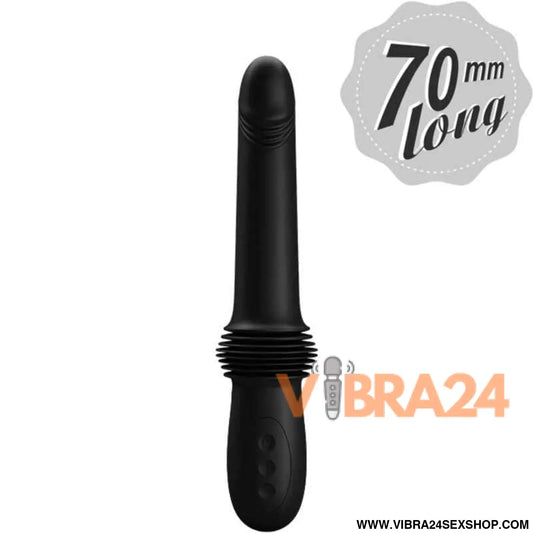 PRETTY LOVE - VIBRADOR PAZUZU 3 MODOS DE IMPULSO PRETO