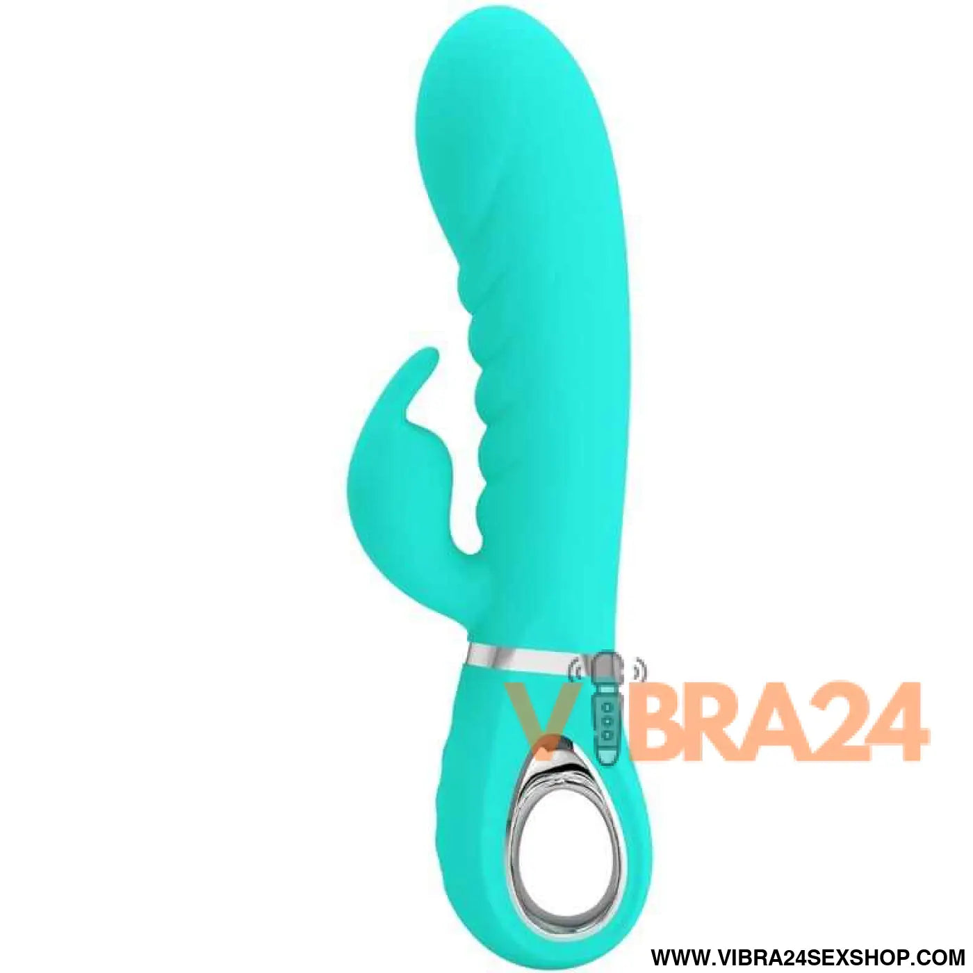 PRETTY LOVE - VIBRADOR PRESCOTT MULTIFUNÕES G-SPOT AQUA VERDE