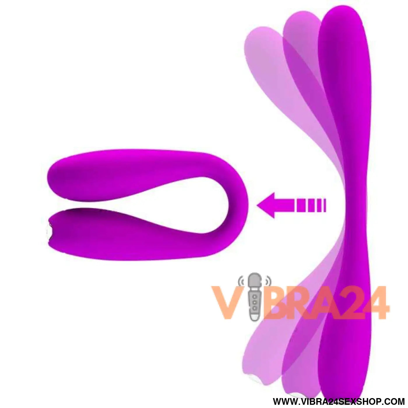 PRETTY LOVE - YEDDA VIBRADOR FLEXÍVEL