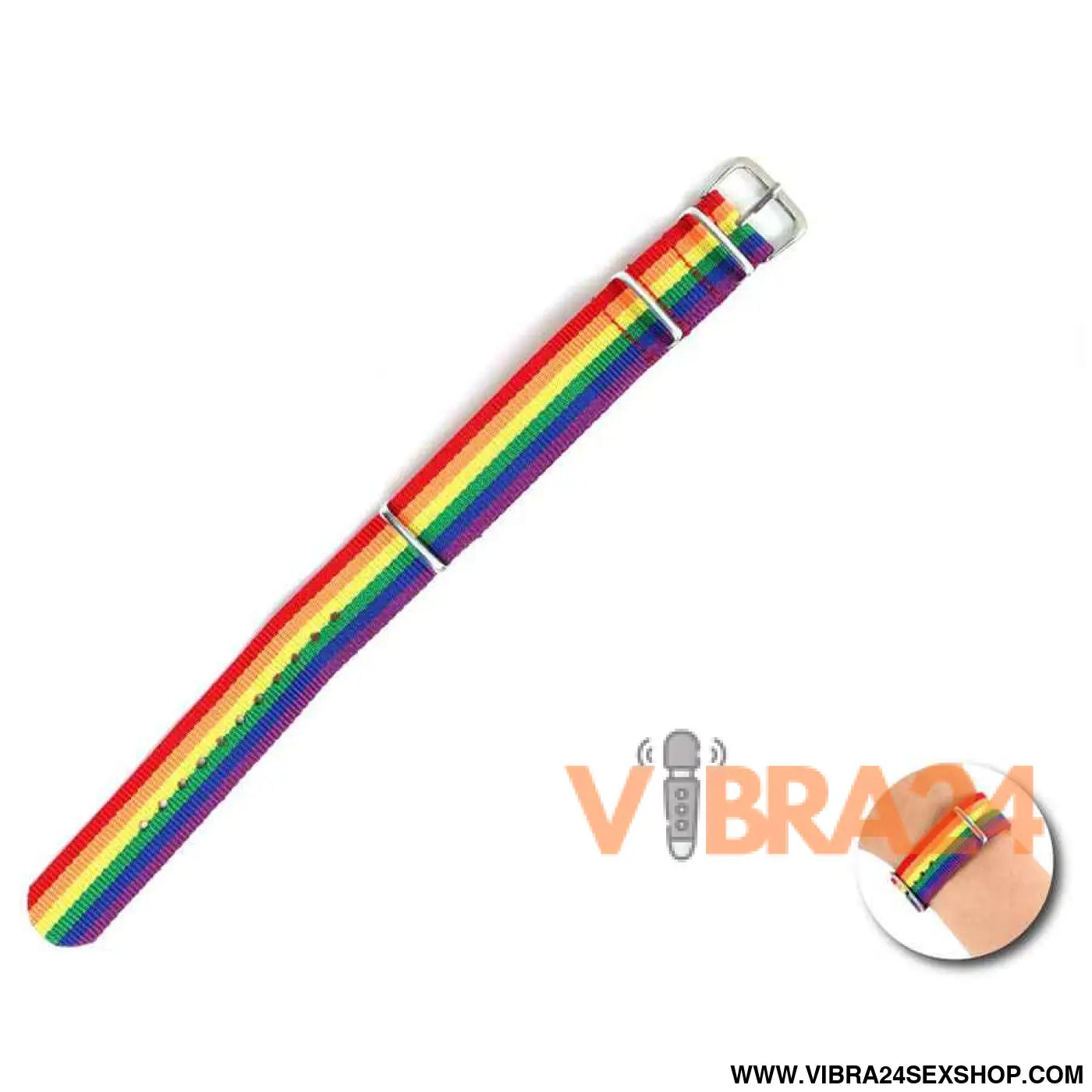 PRIDE - PULSEIRA DA BANDEIRA DO ARCO-ÍRIS
