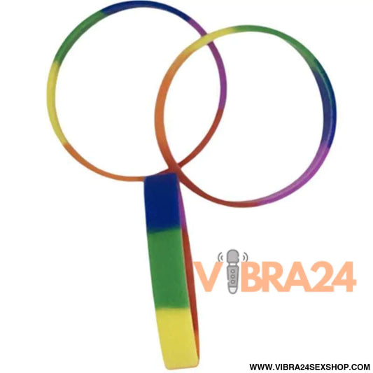 PRIDE - PULSEIRA DE SILICONE BANDEIRA LGBT