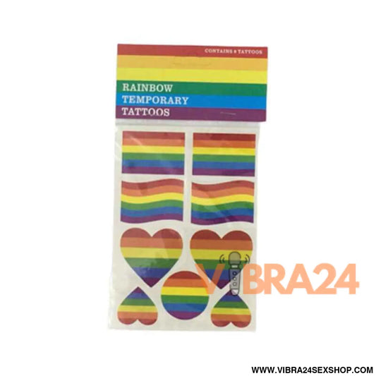 PRIDE - TATUAGENS DE BANDEIRA LGBT