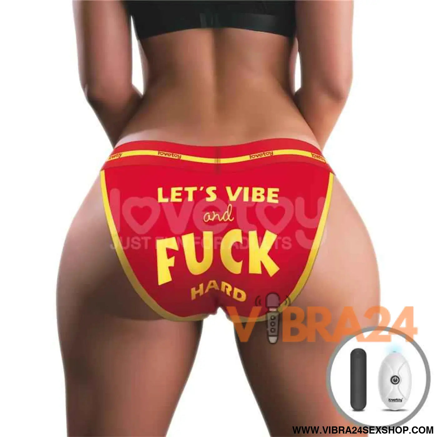 Printed Vibrating Sexy Panties 34-38
