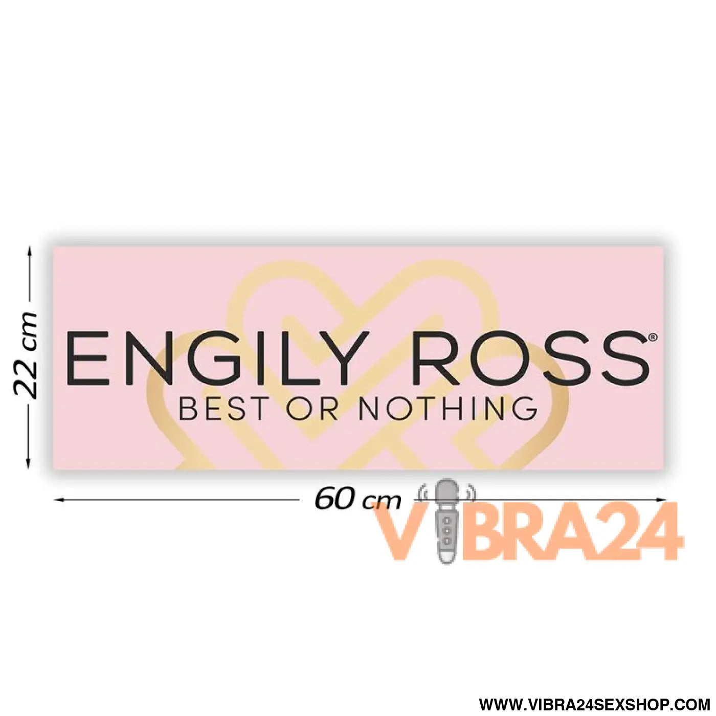 Promotional Sign Engily Ross 60 cm x 22