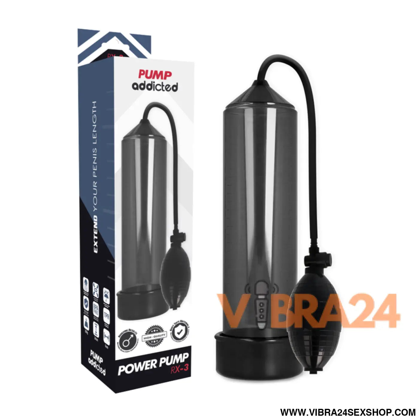 PUMP ADDICTED - RX3 PRETO