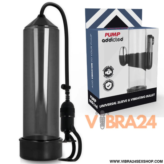 PUMP ADDICTED - VIBRADOR PRETO RX5