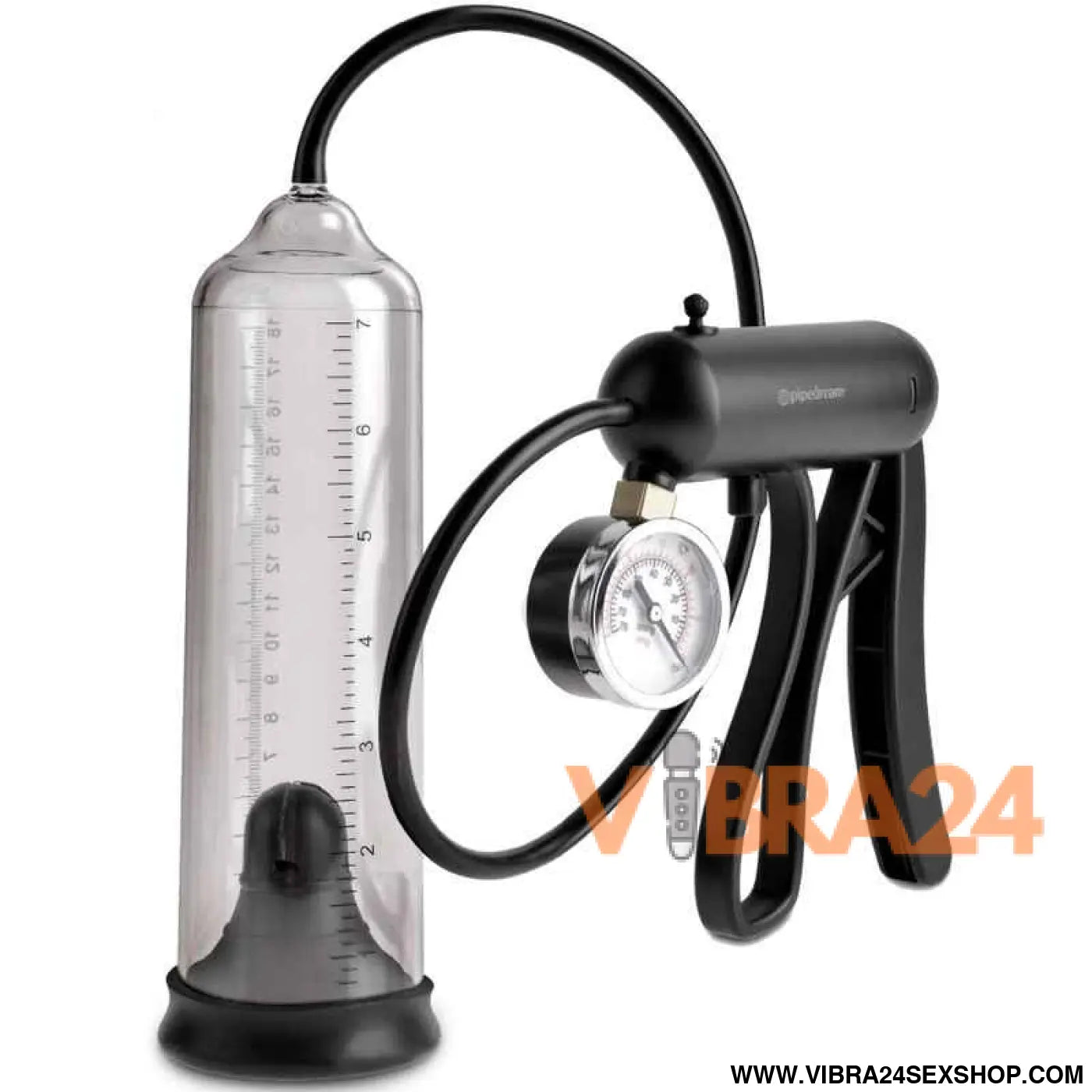 PUMP WORX - BOMBA DE POTÊNCIA PRO-GAUGE TRANSPARENTE