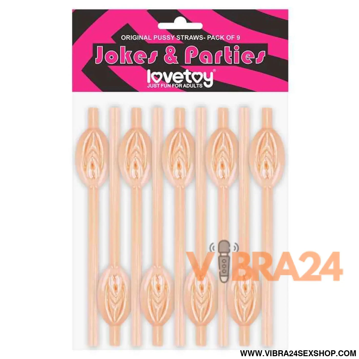 Pussy Straws Pack of 9