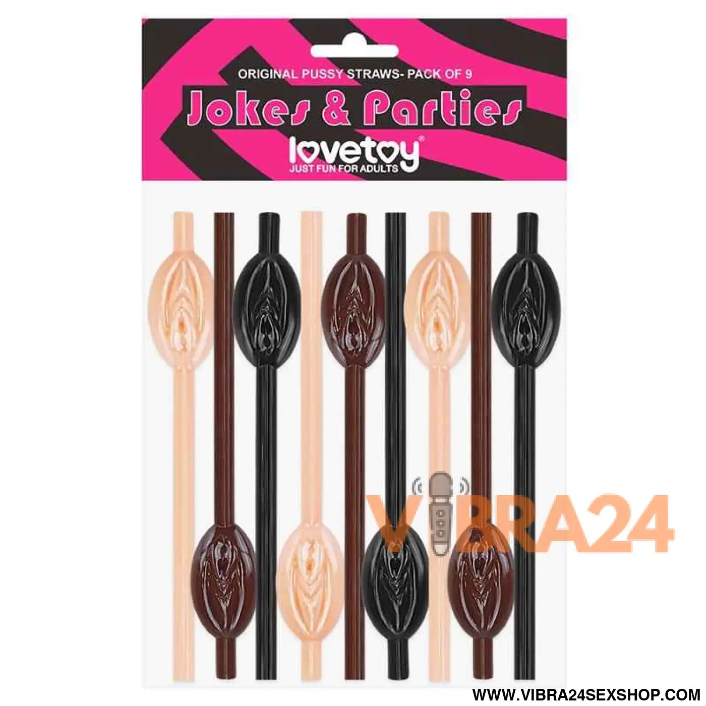 Pussy Straws Pack of 9