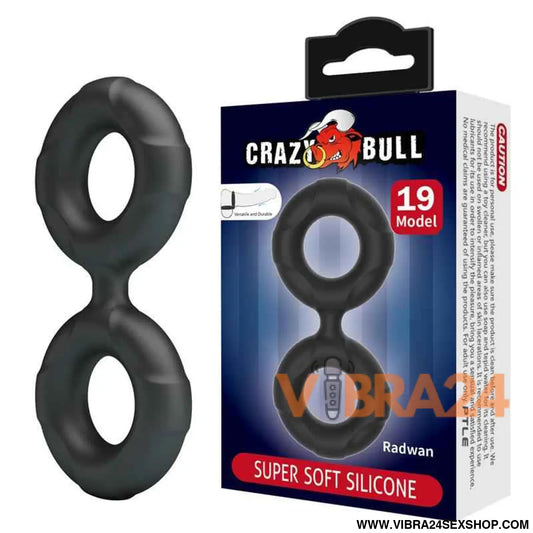 Radwan Double Cock Ring Silicone Mod 19