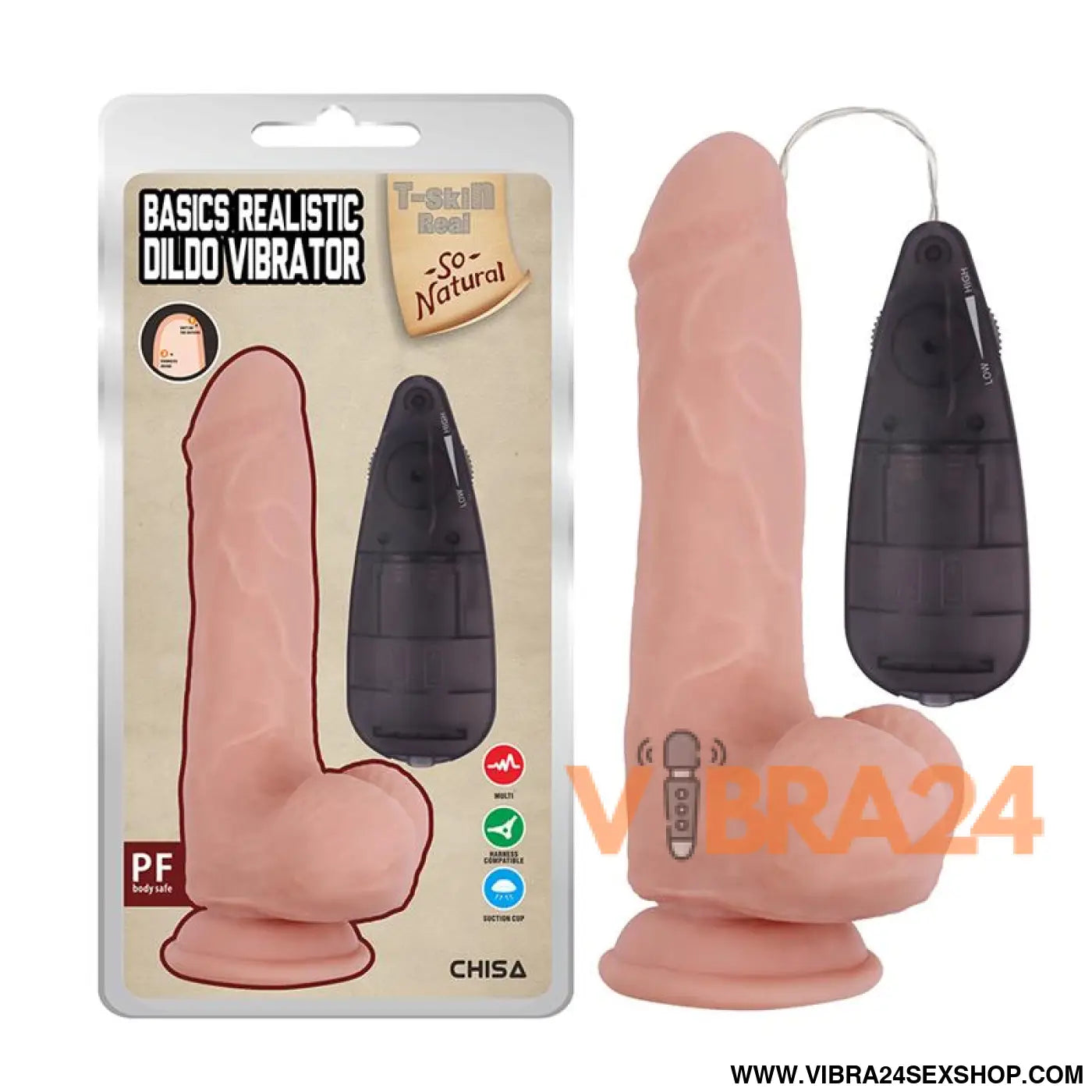 Realistic Vibrating Dildo Basics 7.8