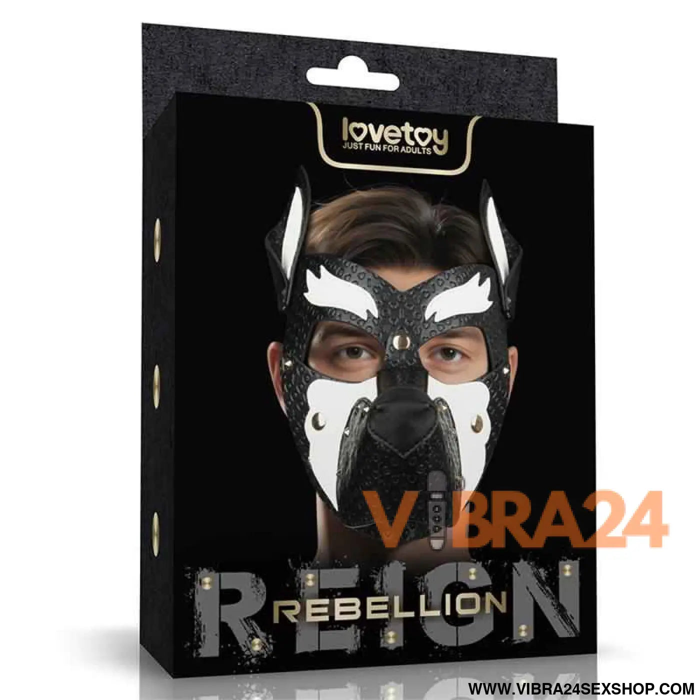 Rebellion Reign Howl Pup Mask White