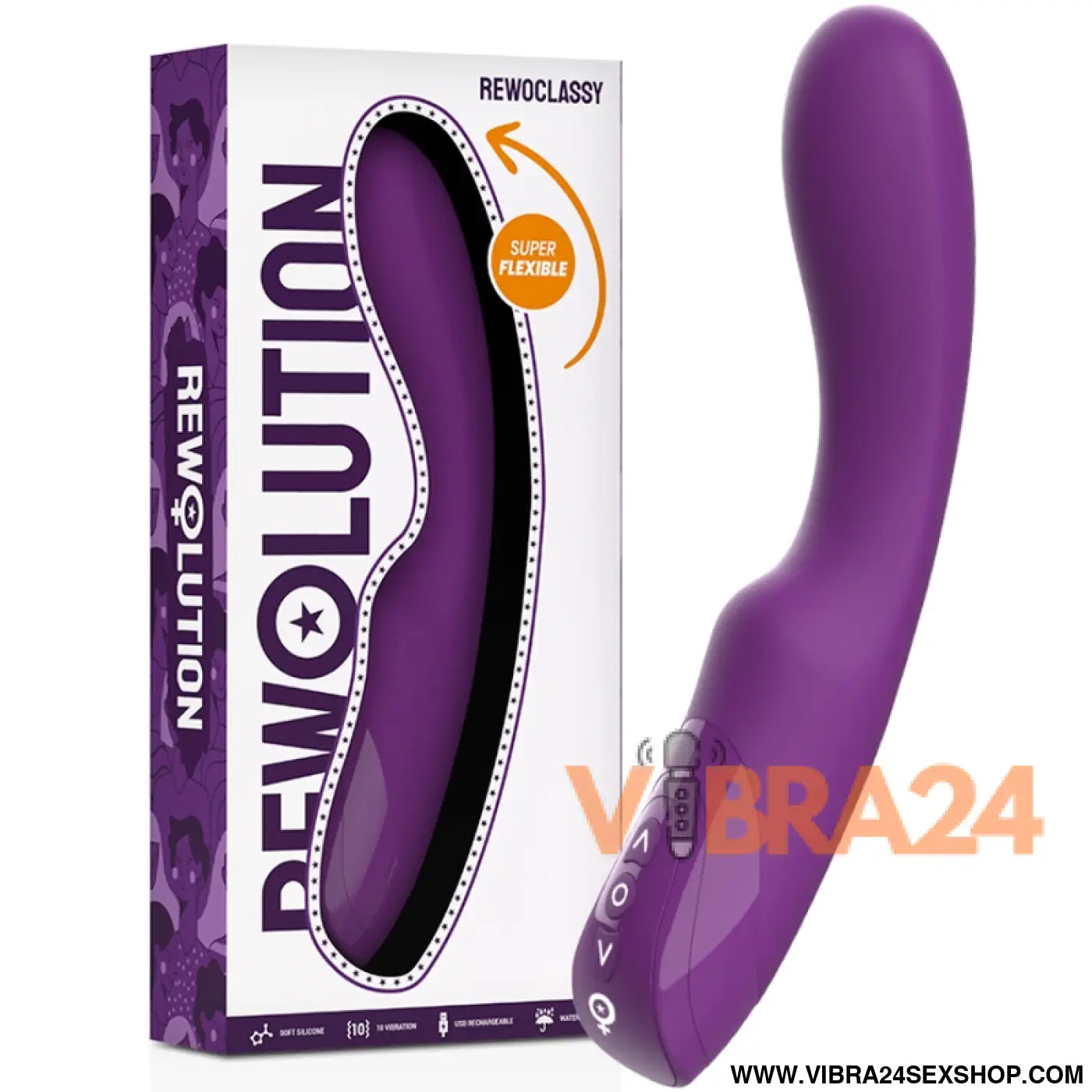 REWOLUTION - VIBRADOR FLEXÍVEL REWOCLASSY