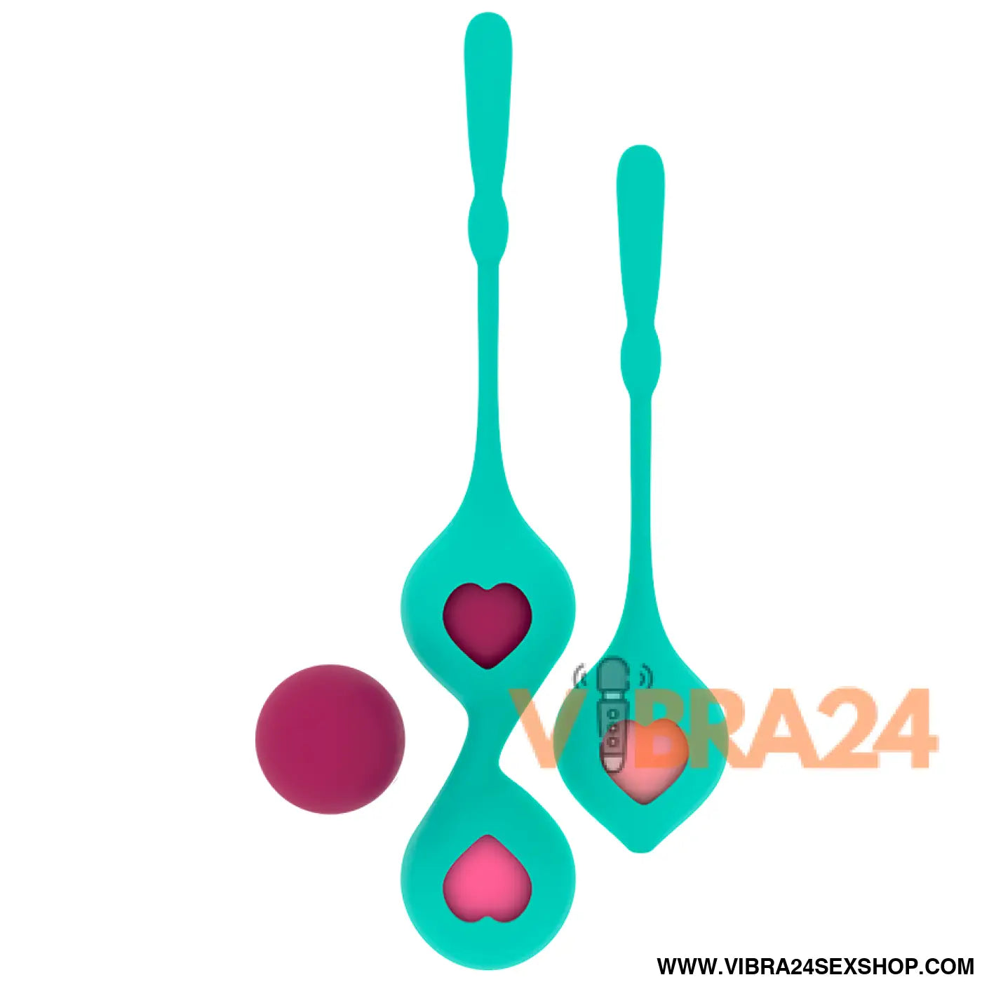 RITHUAL - Conjunto de Treinamento Pélvico Deva Aqua Green para Saúde Íntima - VIBRA24 SEXSHOP