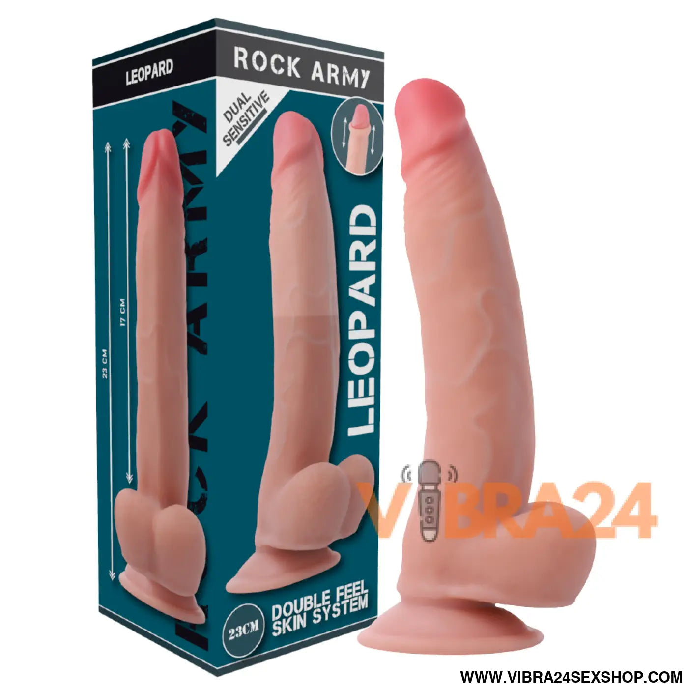 ROCKARMY - LEOPARDO DE DENSIDADE DUPLA 23 CM -O- 4.77