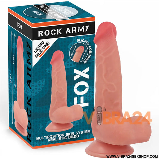 ROCKARMY - SILICONE LÍQUIDO FOX 19 CM -O- 3,2