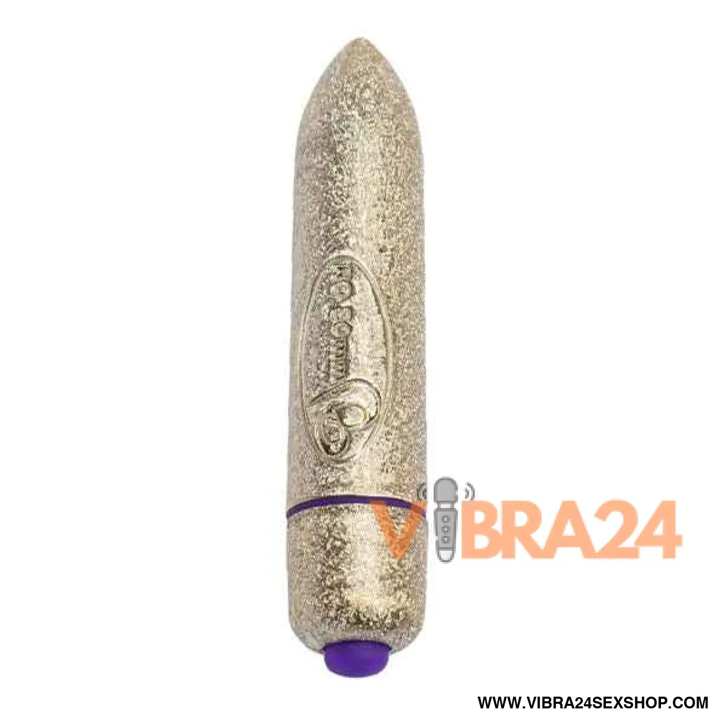 ROCKS-OFF - BALA VIBRANTE RO-80 MM OURO 7 V