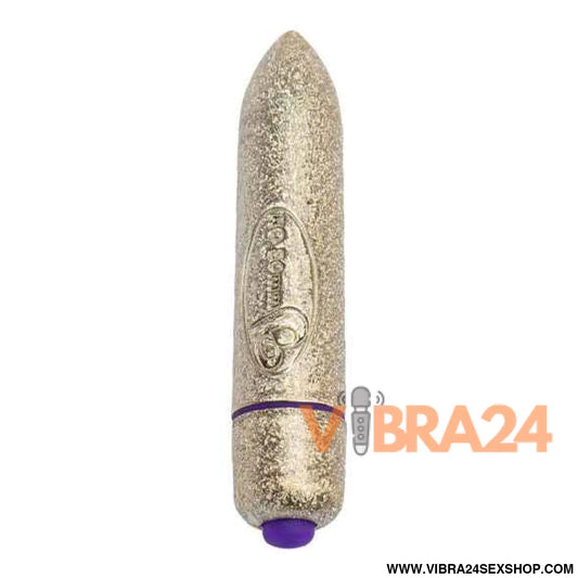 ROCKS-OFF - BALA VIBRANTE RO-80 MM OURO 7 V