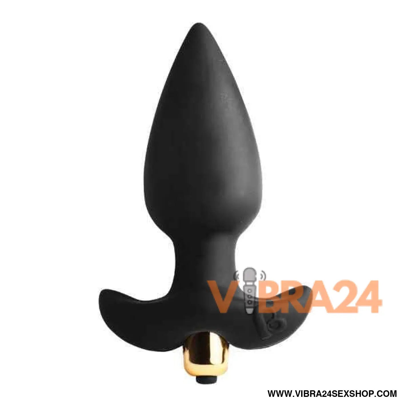 ROCKS-OFF - ESTIMULADOR BUTT THROB P-POINT 7 VELOCIDADES PRETO
