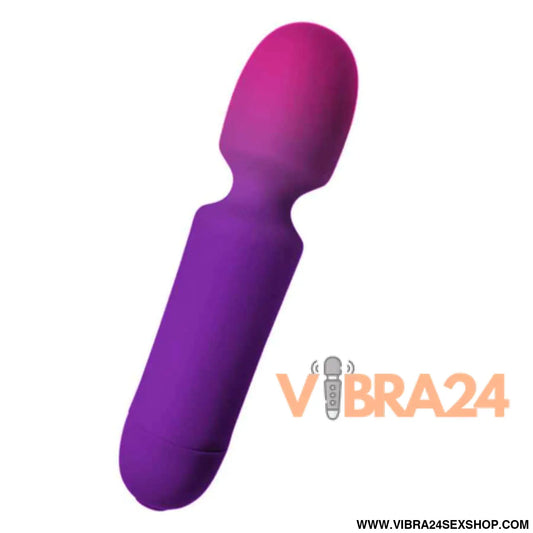 ROCKS-OFF - GLO-GIRL VIBRADOR WAND MINI ROXO