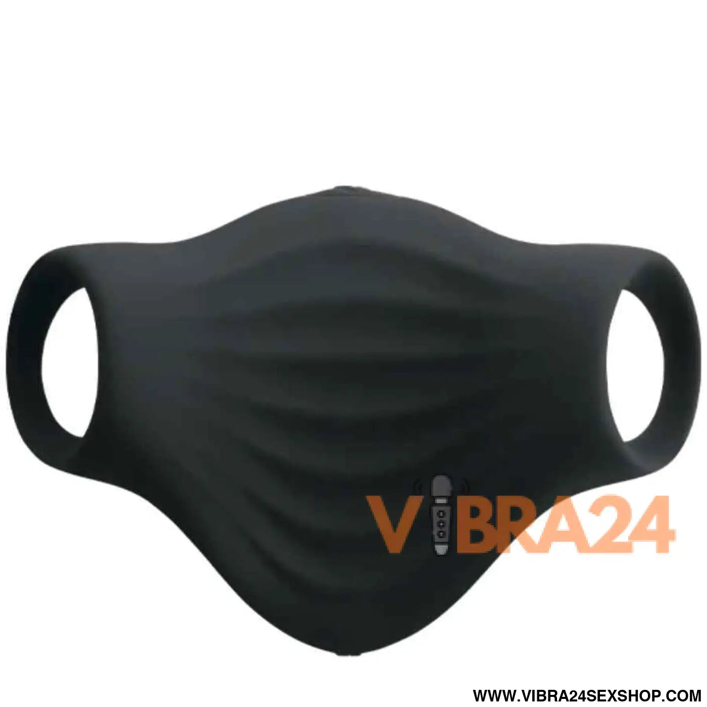 ROCKS-OFF - MASTURBADOR VIBRADOR FLEXÍVEL PALM BLACK