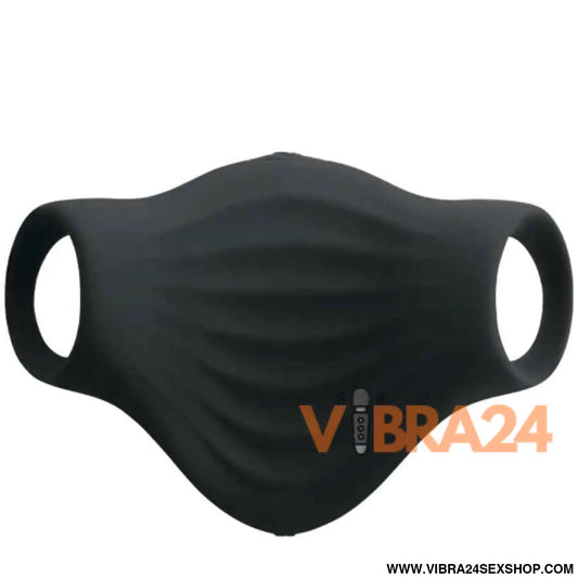 ROCKS-OFF - MASTURBADOR VIBRADOR FLEXÍVEL PALM BLACK