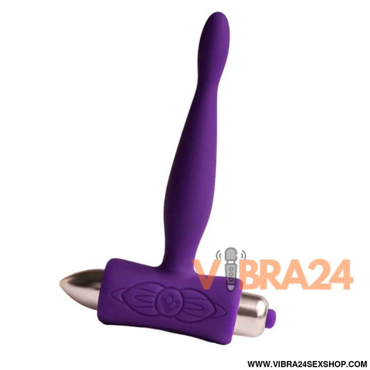 ROCKS-OFF - PETITE SENSATIONS TEAZER PLUG ANAL VIBRADOR ROXO
