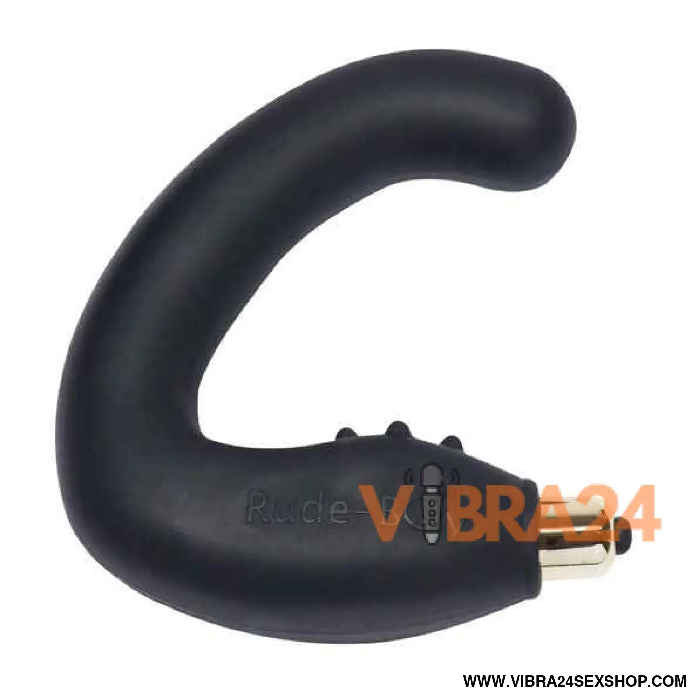 ROCKS-OFF - RUDE-BOY MASCULINO G-SPOT MASSAGER 7 V PRETO