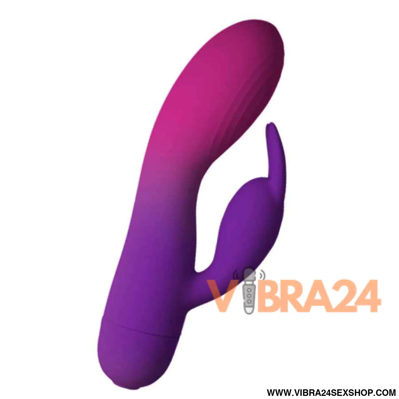 ROCKS-OFF - VIBRADOR GLO-GIRL PURPLE RABBIT