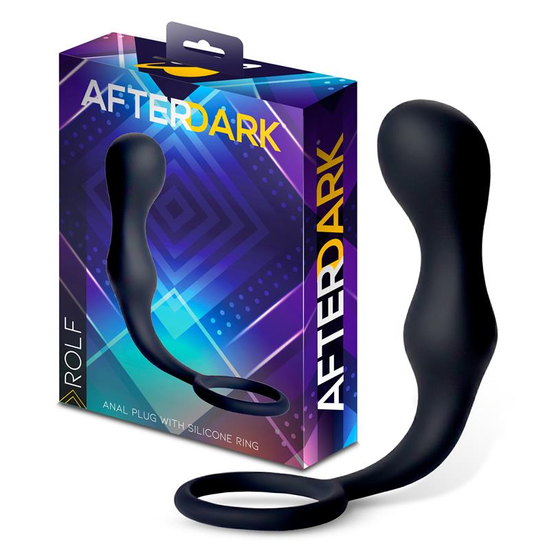 Rolf Anal Plug with Silicone Ring