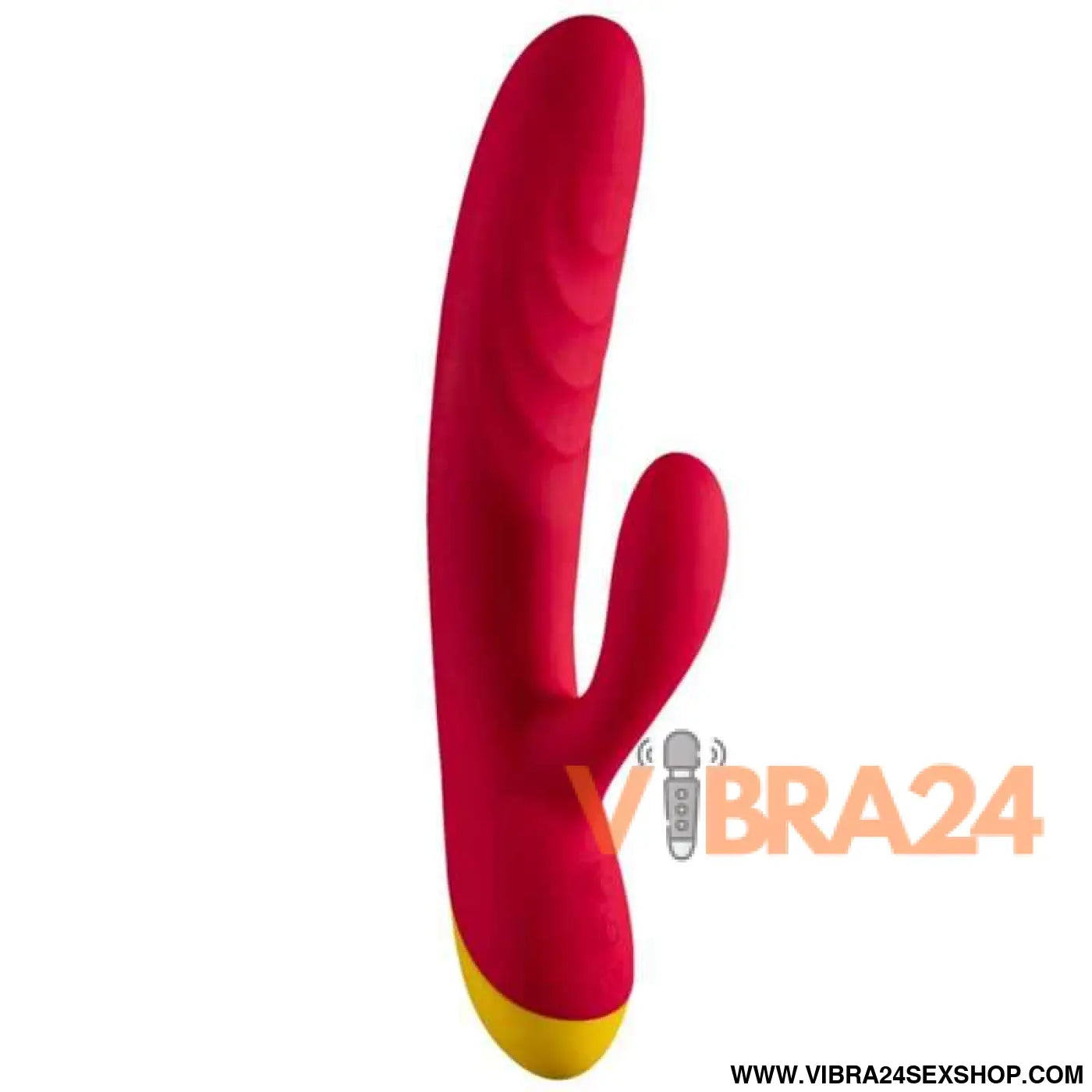 ROMP - JAZZ VIBRADOR COELHO RECARREGÁVEL VERMELHO