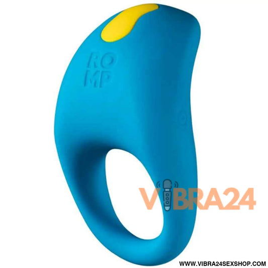 ROMP - JUKE ANEL PENIANO DE SILICONE COM VIBRADOR PARA ESTIMULAÇÃO CLITÓRICA