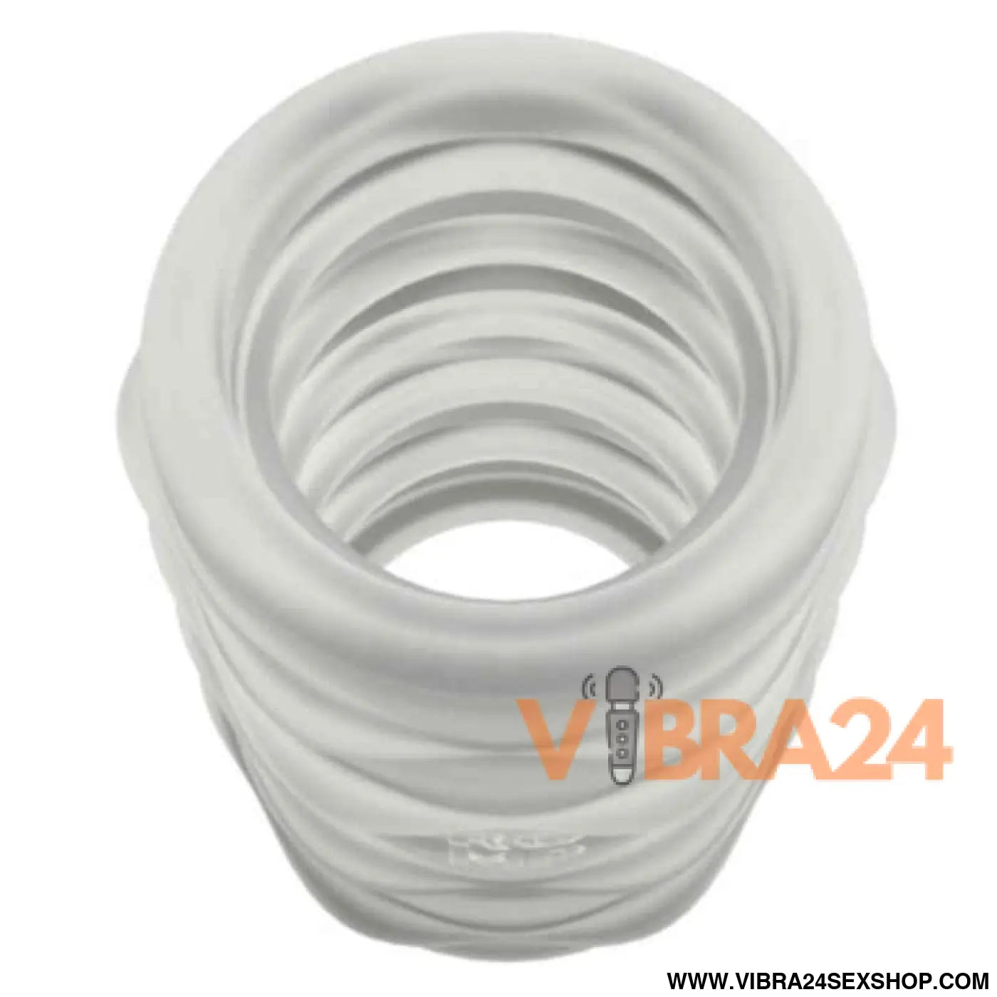 ROMP - MOSH MASTURBADOR MASCULINO TRANSPARENTE COM BAINHA REVERSÍVEL DE 6 CM